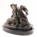 Скульптура «Лев и львица»